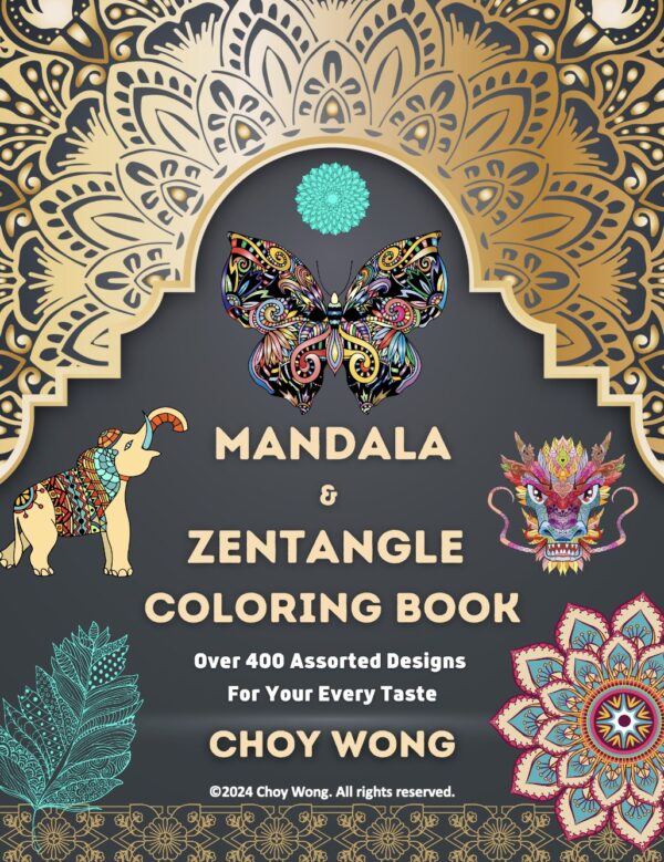 Mandala And Zentangle Coloring Book