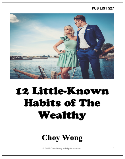 12 Little-Known Habits of the Wealthy