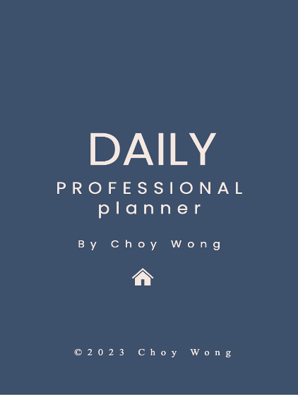 Digital Professional Planner