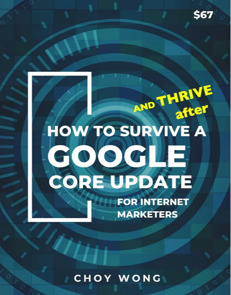 HOW TO SURVIVE A GOOGLE CORE UPDATE